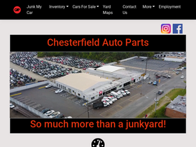 'chesterfieldauto.com' screenshot