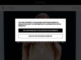 'iroparis.com' screenshot