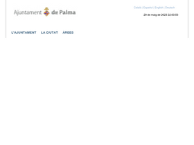 'palma.cat' screenshot