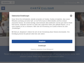 'chefsculinar.de' screenshot