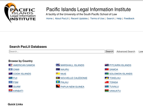 'paclii.org' screenshot