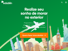 'edublin.com.br' screenshot