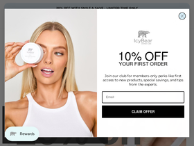 Icybeardental homepage screenshot