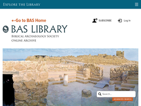 'baslibrary.org' screenshot