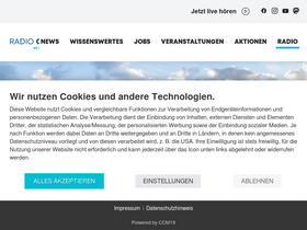 'radio-oberland.de' screenshot