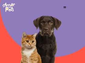 'amoraospets.com' screenshot