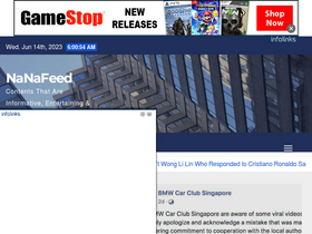 'nanafeed.com' screenshot