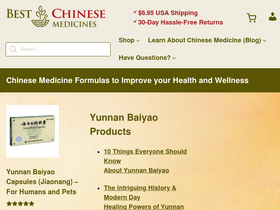 'bestchinesemedicines.com' screenshot