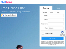 'chatblink.com' screenshot