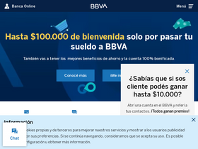 'bbva.com.ar' screenshot