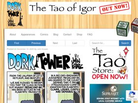 'dorktower.com' screenshot