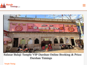 mandirtimings.com