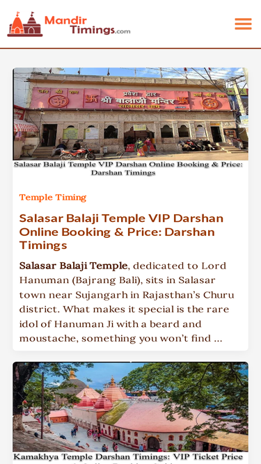 mandirtimings.com