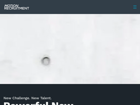 'motionrecruitment.com' screenshot