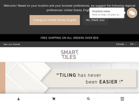 'thesmarttiles.com' screenshot