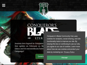 conquerorsbladehub.com