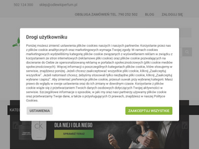'odlewkiperfum.pl' screenshot