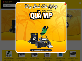 'linhkiendtdd.vn' screenshot