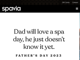 'spaviadayspa.com' screenshot