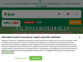 'winforlife.it' screenshot