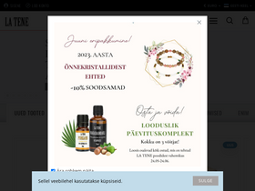 'latene.ee' screenshot