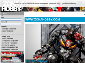 'zonahobby.com' screenshot