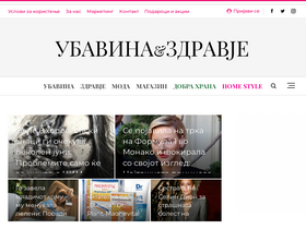 'ubavinaizdravje.mk' screenshot