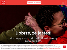 'szlachetnapaczka.pl' screenshot