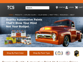 'thecoatingstore.com' screenshot