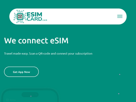 'esimcard.com' screenshot