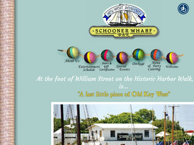 'schoonerwharf.com' screenshot