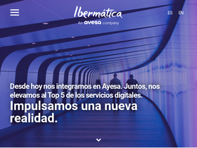 'ibermatica.com' screenshot