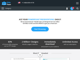 'slideteam.net' screenshot