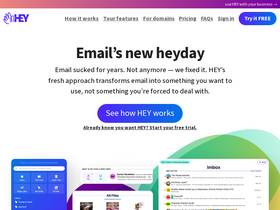 'hey.com' screenshot