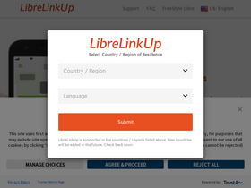 'librelinkup.com' screenshot