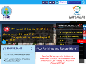 'juit.ac.in' screenshot