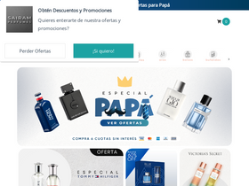 'sairam.cl' screenshot