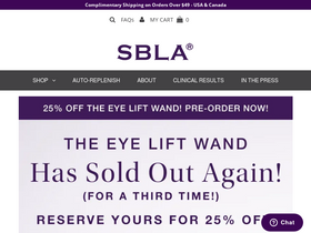 'sbla.com' screenshot