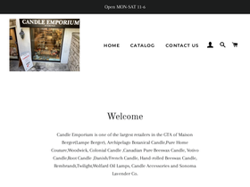 candleemporium.ca homepage screenshot