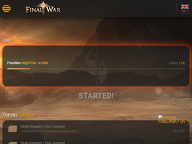 Finalwar.fun website image