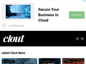 'cloutnews.com' screenshot