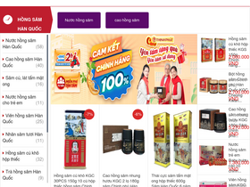 'nhansamthinhphat.com' screenshot