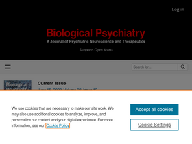 'biologicalpsychiatryjournal.com' screenshot