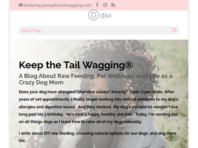 'keepthetailwagging.com' screenshot