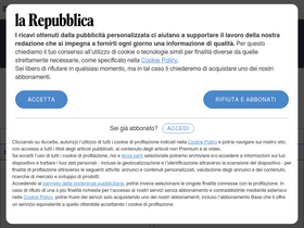 'video.repubblica.it' screenshot