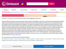 'omlazeni.cz' screenshot