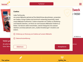 'tasso.net' screenshot