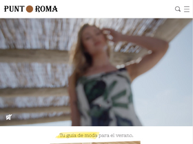 'puntroma.com' screenshot
