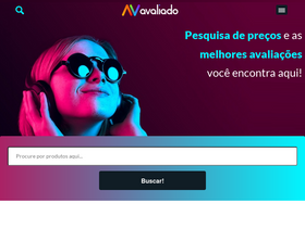 'avaliado.com.br' screenshot