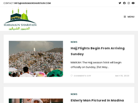 'haramainsharifain.com' screenshot